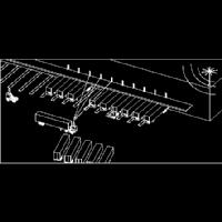 Graphical depiction of the Autonomous Cargo Trailer Transport System project