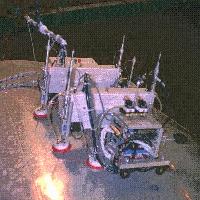 Graphical depiction of the Autonomous NonDestructive Inspector project