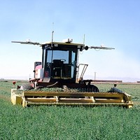 Graphical depiction of the Row Crop Harvesting project
