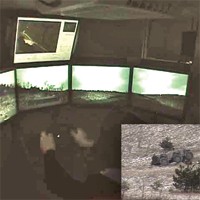 Graphical depiction of the Teleoperation with a 12-DOF Coarse-Fine Manipulator project