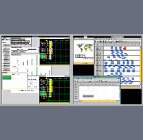 Graphical depiction of the Scheduling and Visualization project